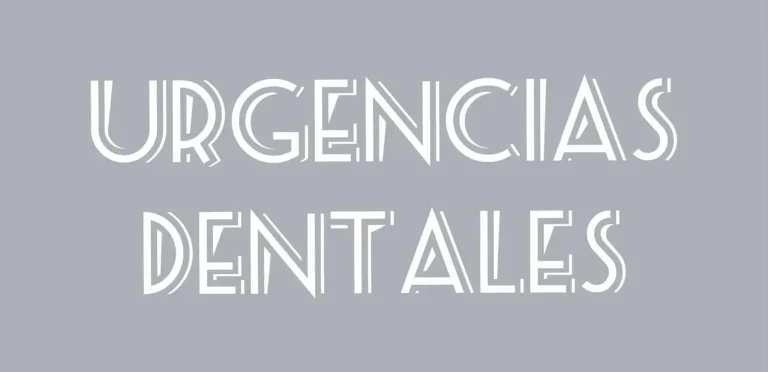Urgencias dentales